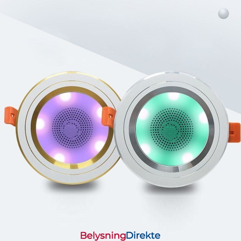 Downlight Bluetooth-Høyttalerlampe For Mobiltelefon Smart Taklampe