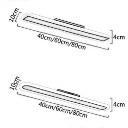 Nordisk Stil Innfelt Taklampe