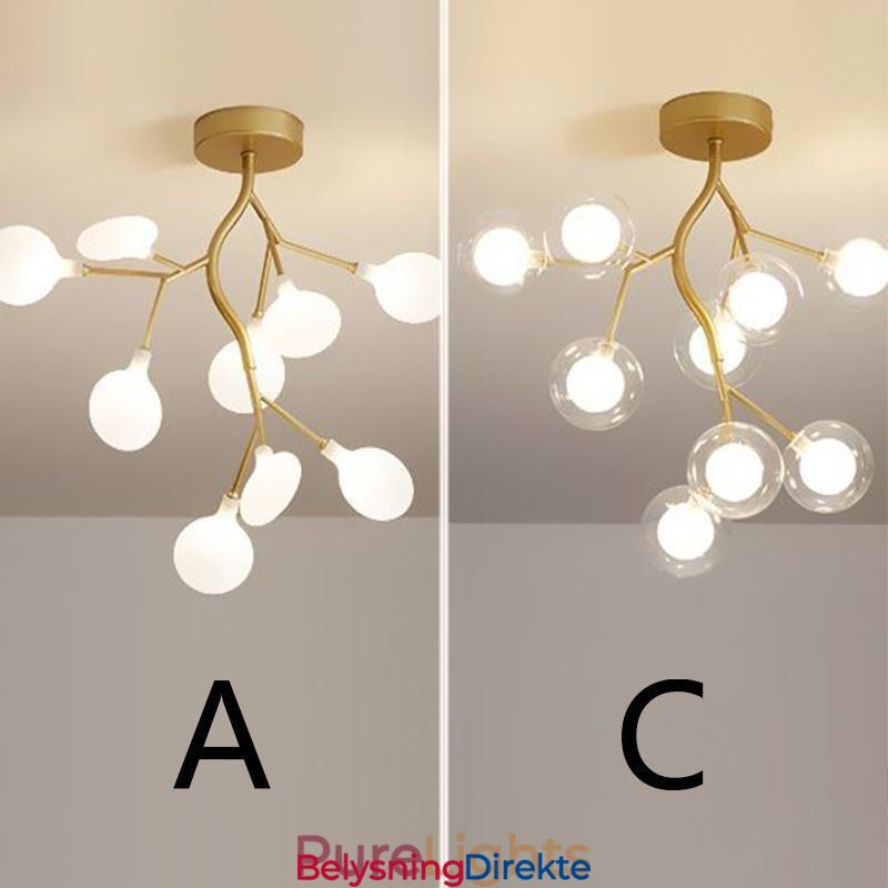 Nordic Branches Innfelt Taklampe