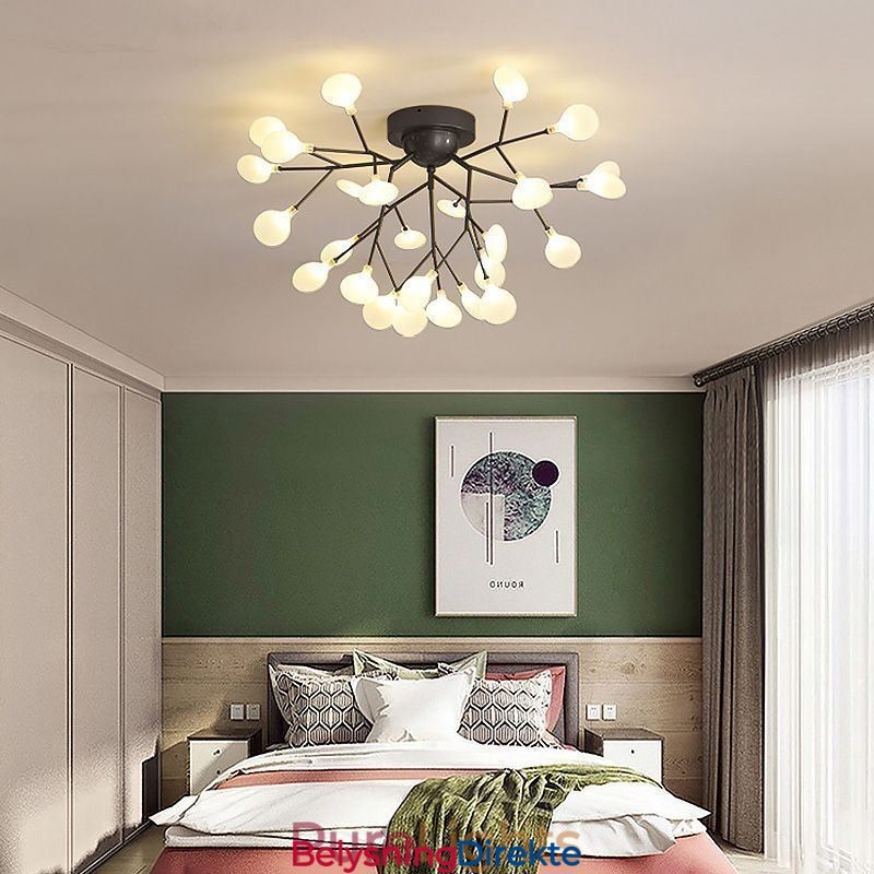 Nordisk Minimalistisk Innfelt Taklampe Dekorativ Lampe