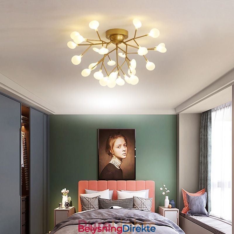 Nordisk Minimalistisk Innfelt Taklampe Dekorativ Lampe