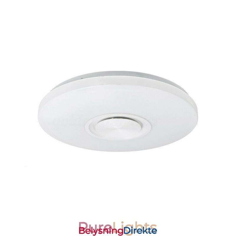 Innfelt Dekorativ Lampe Med Fjernkontroll Og Appkontroll Bluetooth-Høyttalerlampe