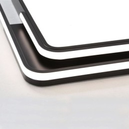 Moderne, Enkel, Innfelt Taklampe, Firkantet Akryllampe