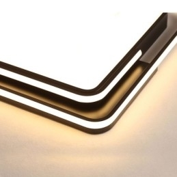 Moderne, Enkel, Innfelt Taklampe, Firkantet Akryllampe