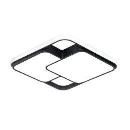 Moderne Geometrisk Innfelt Taklampe I Akryl