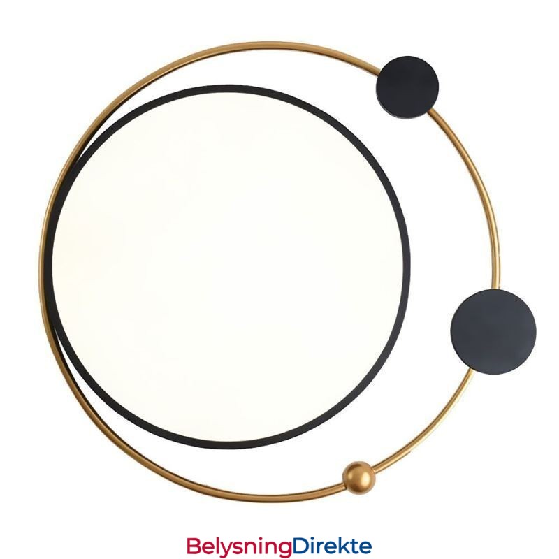 Moderne Innfelt Taklampe Sirkelformet Akryl Taklampe