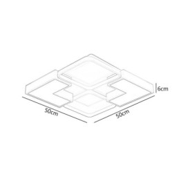 Akryl Innfelt Taklampe Kreativ Dekorasjonsbelysning