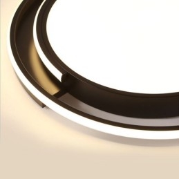 Moderne Minimalistisk Innfelt Taklampe Sirkulær Takarmatur