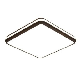 Minimalistisk Firkantet Innfelt Taklampe Moderne Akrylbelysning