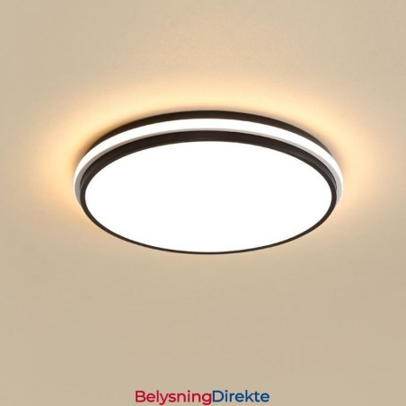 Minimalistisk Sirkulær Innfelt Taklampe Moderne Akrylbelysning