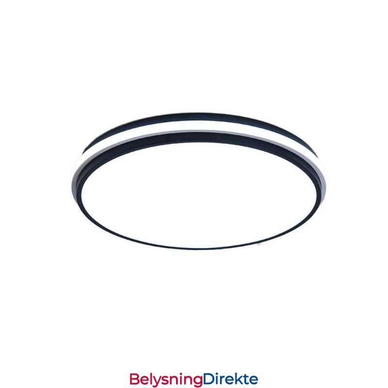 Minimalistisk Sirkulær Innfelt Taklampe Moderne Akrylbelysning