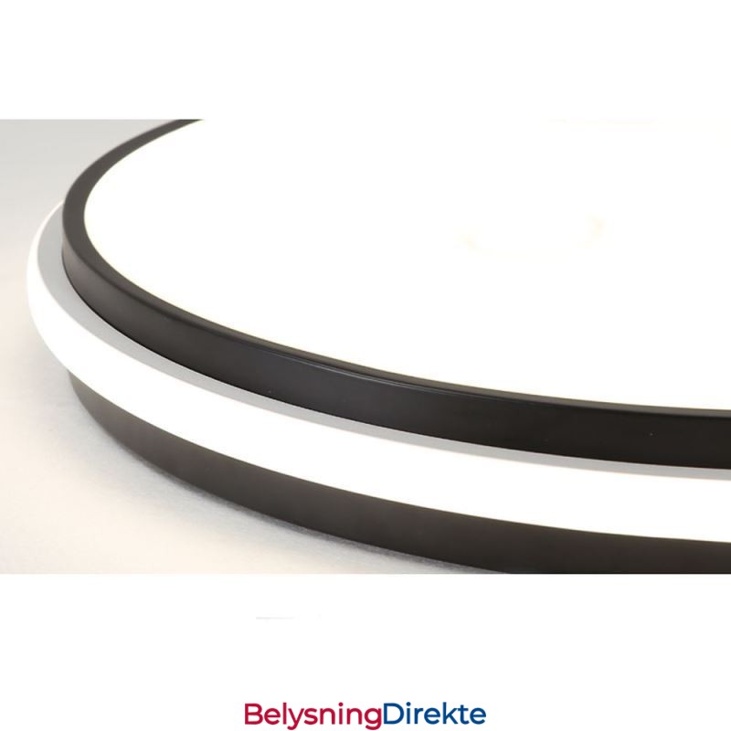 Minimalistisk Sirkulær Innfelt Taklampe Moderne Akrylbelysning