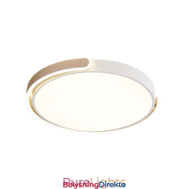 Rund Akryl Taklampe Med Innfelt Montering