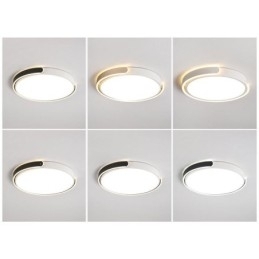 Rund Akryl Taklampe Med Innfelt Montering