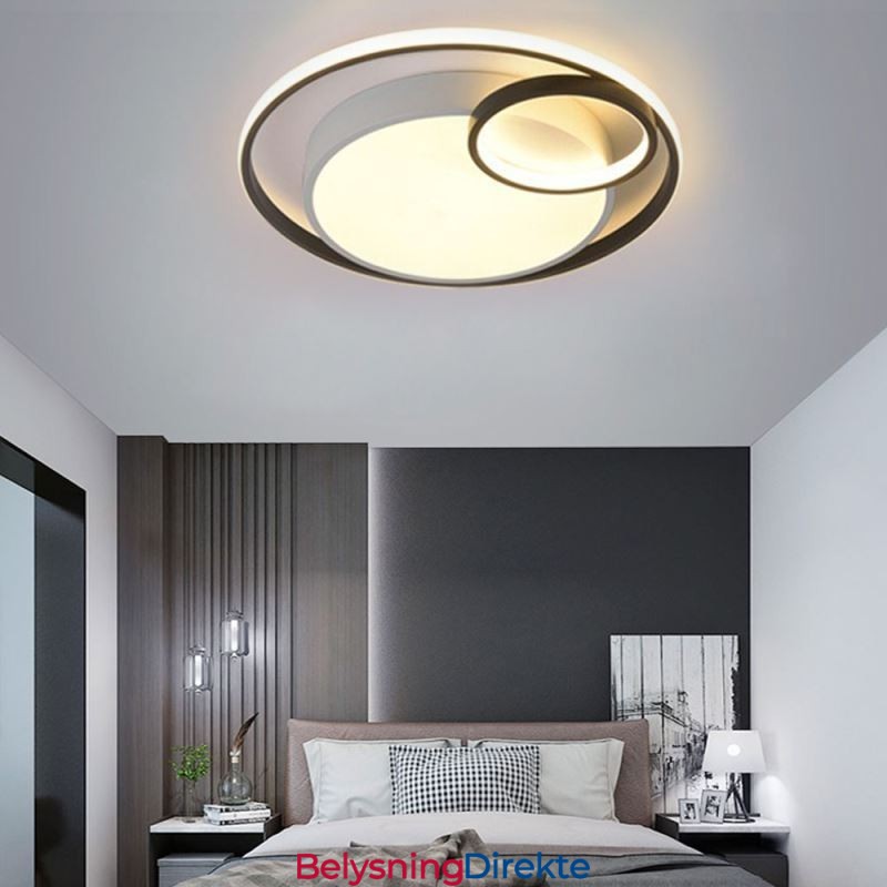 Moderne Sirkulær Innfelt Taklampe