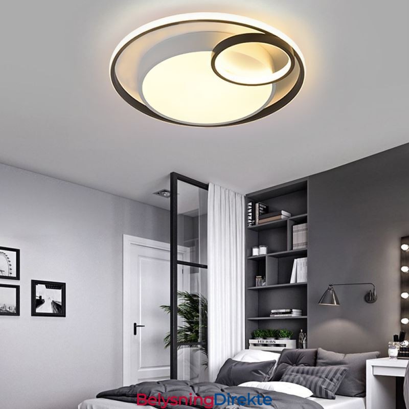 Moderne Sirkulær Innfelt Taklampe