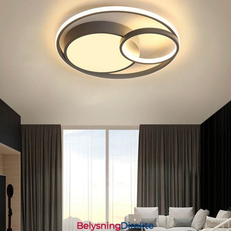 Moderne Sirkulær Innfelt Taklampe