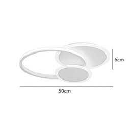 Rund, Innfelt Lampe, Moderne Akryl Taklampe