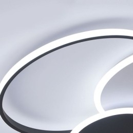 Rund, Innfelt Lampe, Moderne Akryl Taklampe