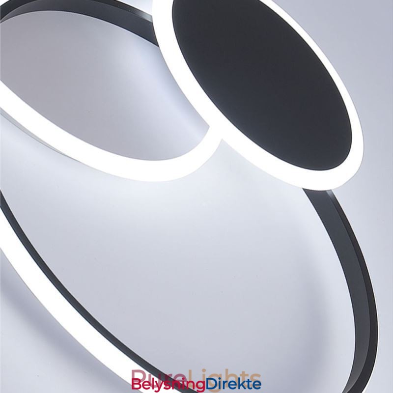 Rund, Innfelt Lampe, Moderne Akryl Taklampe