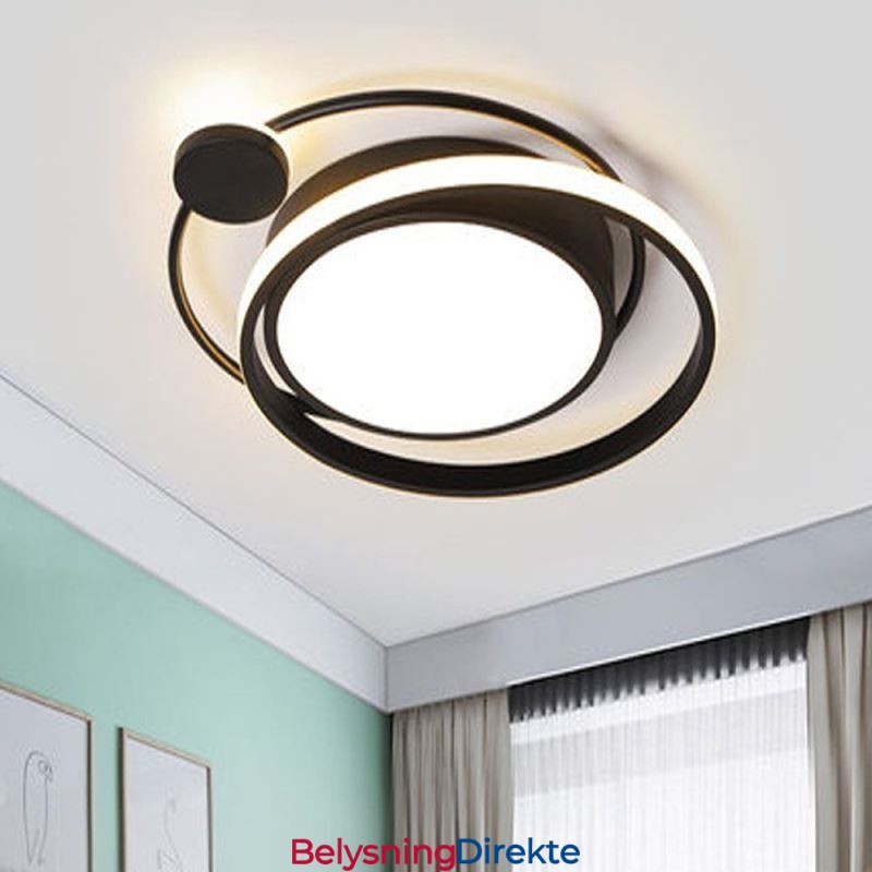 Moderne Sirkulær Innfelt Taklampe