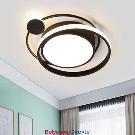 Moderne Sirkulær Innfelt Taklampe