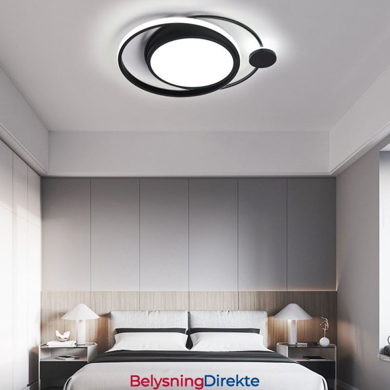 Moderne Sirkulær Innfelt Taklampe