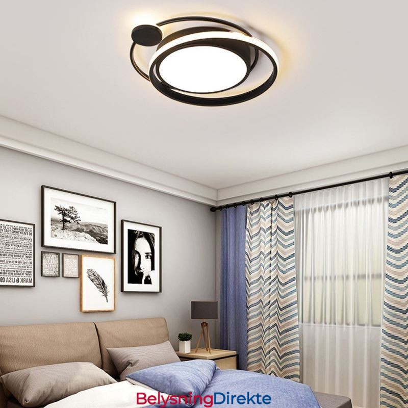 Moderne Sirkulær Innfelt Taklampe