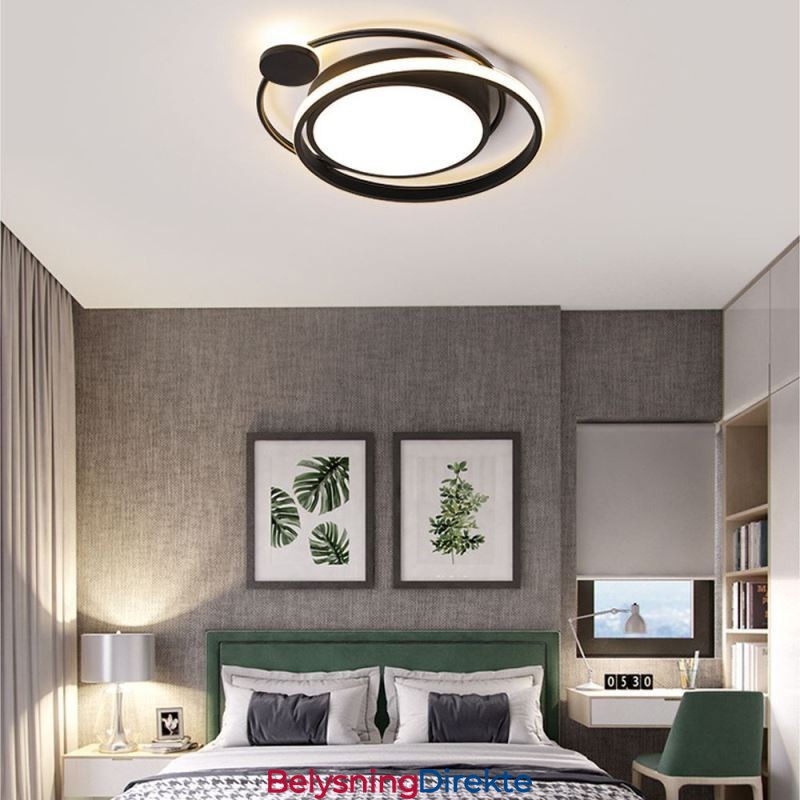 Moderne Sirkulær Innfelt Taklampe