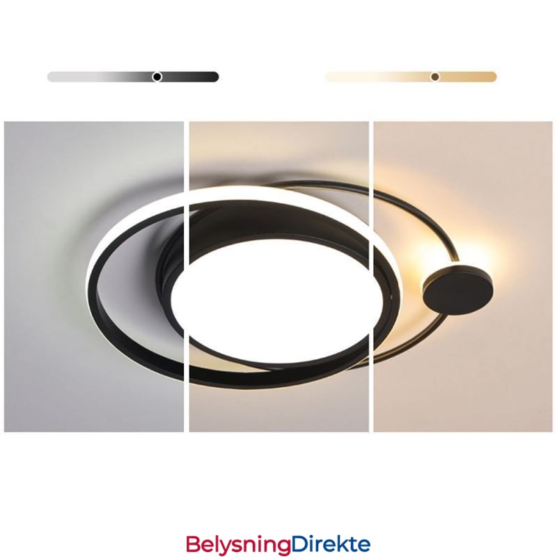 Moderne Sirkulær Innfelt Taklampe