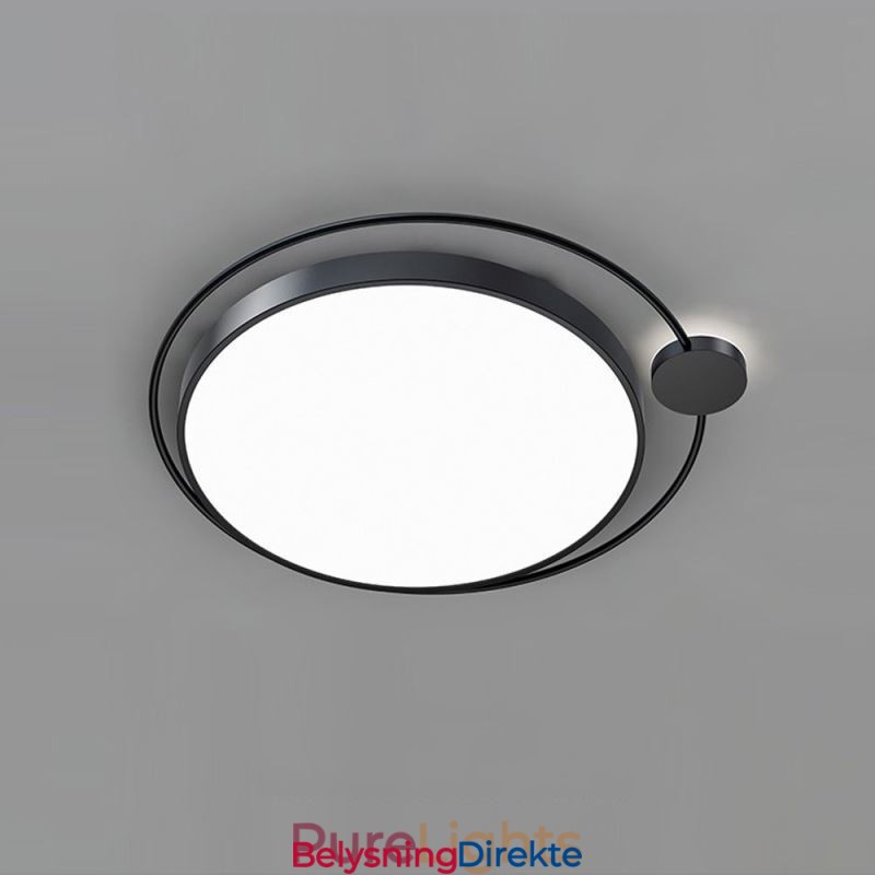 Enkel, Rund, Innfelt Lampe I Akryl