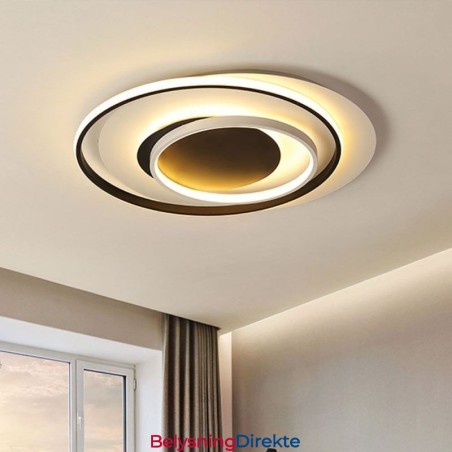 Uregelmessig Rund Innfelt Taklampe