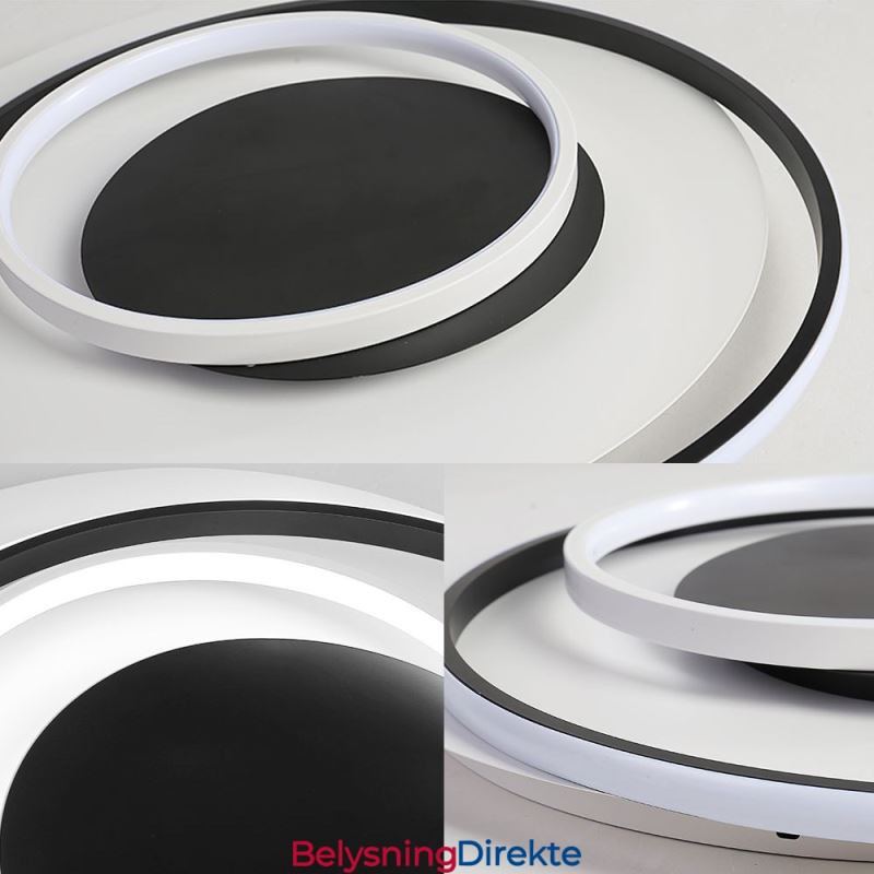 Uregelmessig Rund Innfelt Taklampe