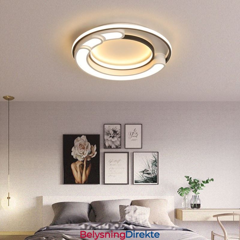 Sirkulær Innfelt Lampe I Akryl