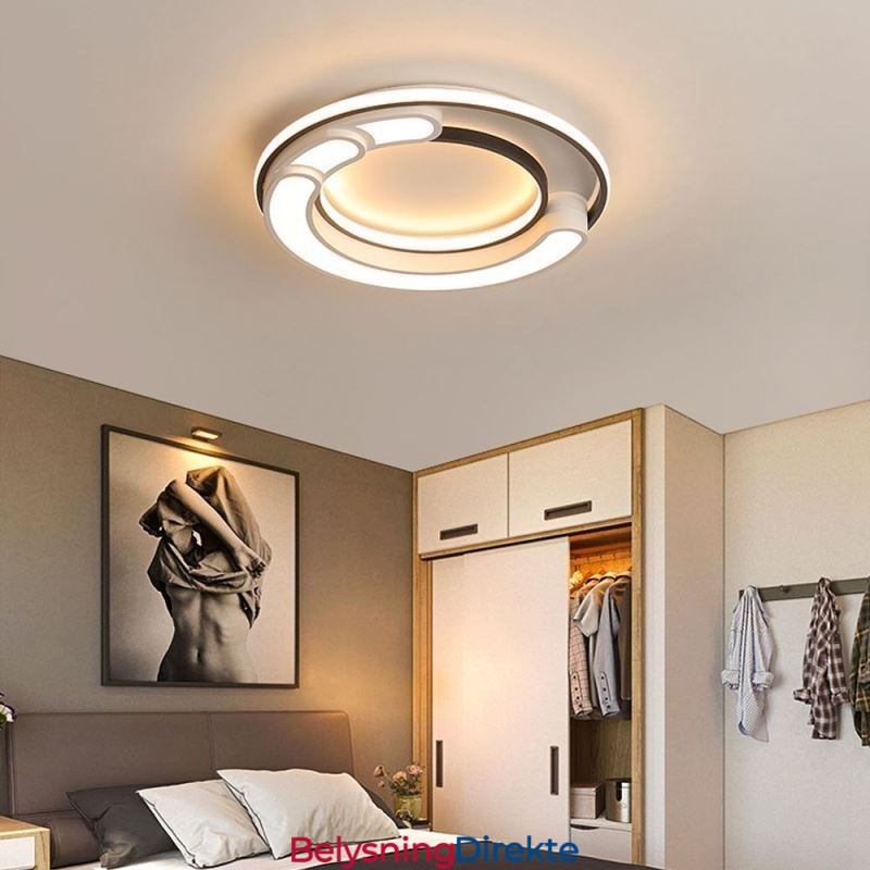 Sirkulær Innfelt Lampe I Akryl