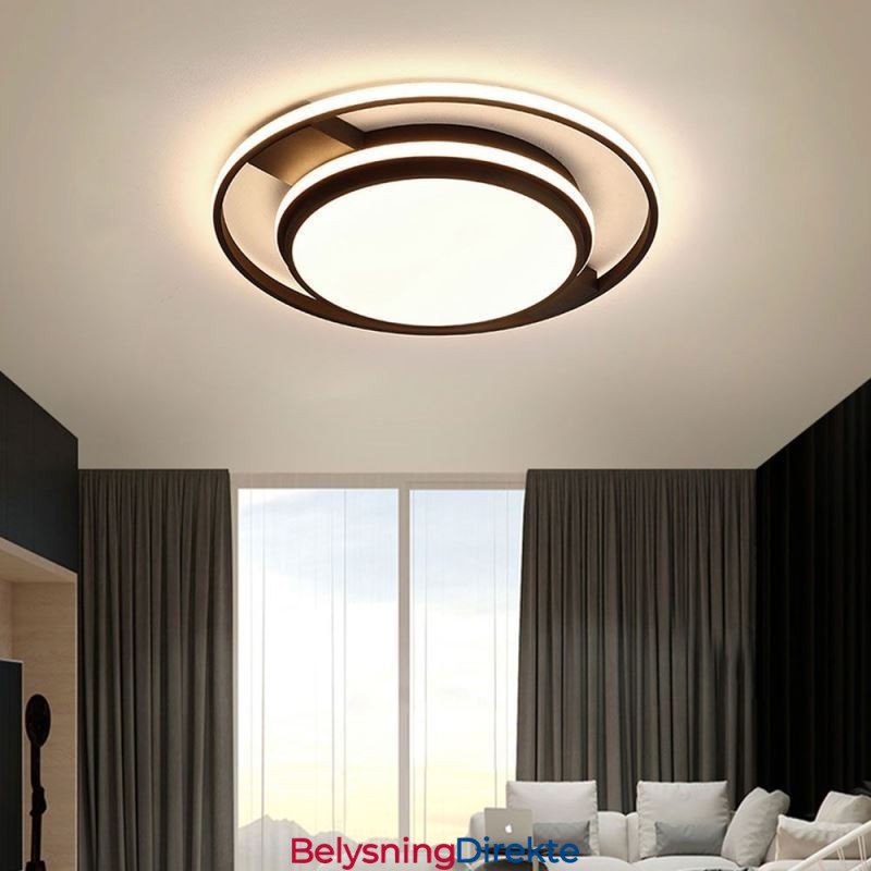 Moderne Minimalistisk Innfelt Lampe Rundt Taklampe