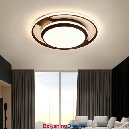 Moderne Minimalistisk Innfelt Lampe Rundt Taklampe