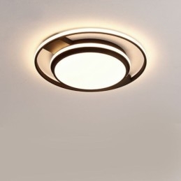 Moderne Minimalistisk Innfelt Lampe Rundt Taklampe