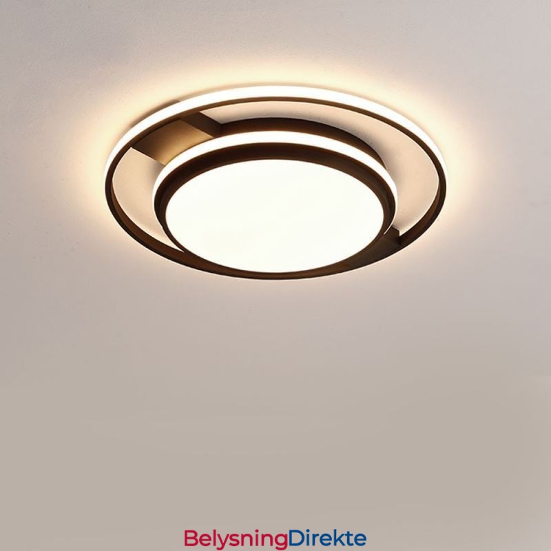 Moderne Minimalistisk Innfelt Lampe Rundt Taklampe