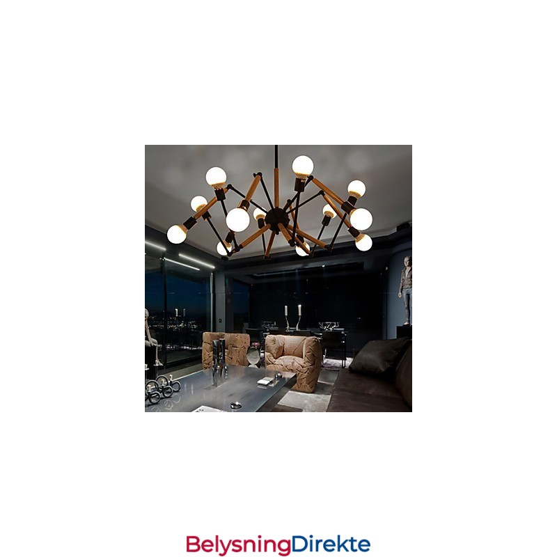 Lysekrone I Ministil, Moderne, Samtidskunst, Metall