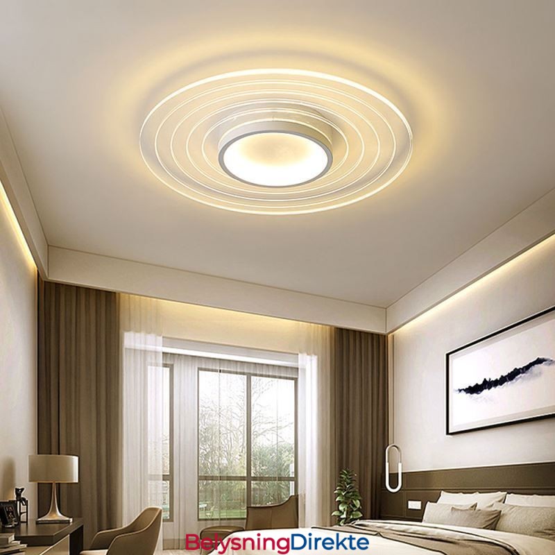 Moderne, Sirkulær, Innfelt Taklampe, Minimalistisk Lampe