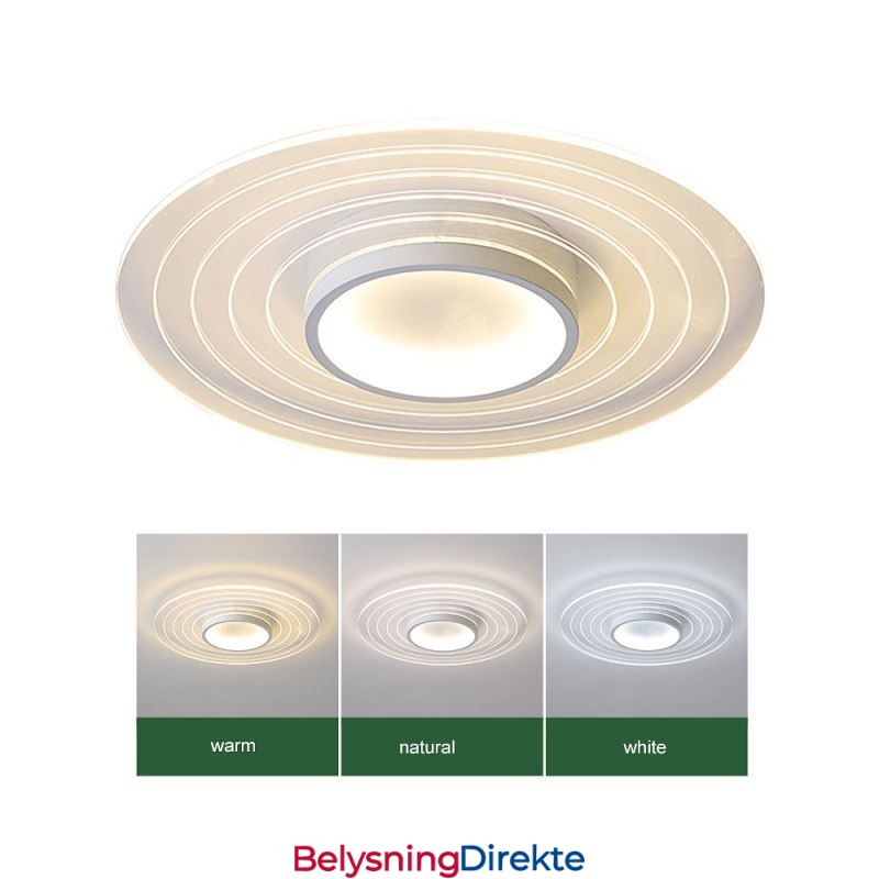 Moderne, Sirkulær, Innfelt Taklampe, Minimalistisk Lampe