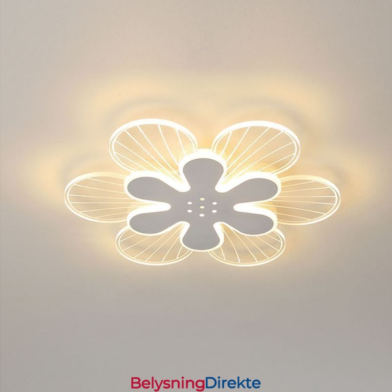 Moderne, Innfelt, Vakker, Blomsterdekorativ Taklampe