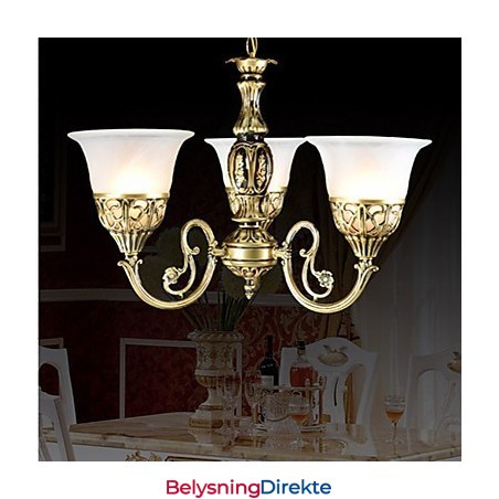 Tradisjonell Klassisk Bronsemetalllysekrone