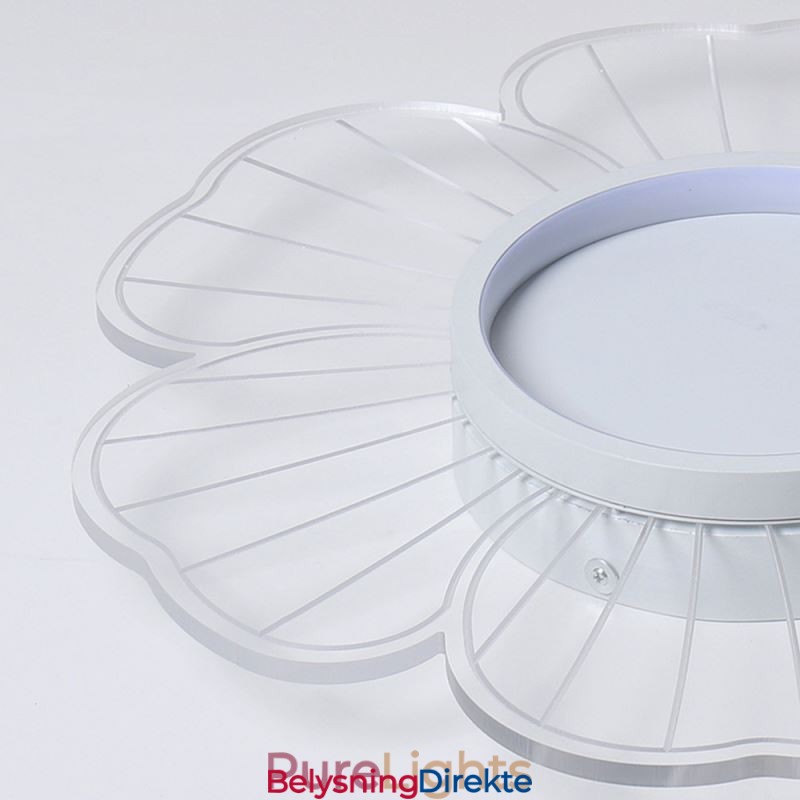 Minimalistisk Taklampe Med Kronblad, Kreativ Dekorasjon