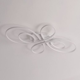 Moderne, Innfelt Taklampe Med Blomsterdesign, Dekorativ Belysning