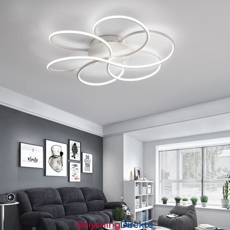 Lineær, Innfelt Taklampe Moderne Blomsterdesignlampe