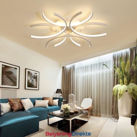 Moderne Innfelt Taklampe Med Silikageldekorasjonslampe