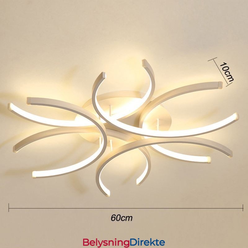 Moderne Innfelt Taklampe Med Silikageldekorasjonslampe