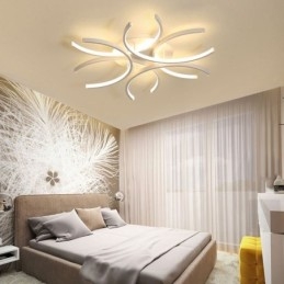 Moderne Innfelt Taklampe Med Silikageldekorasjonslampe